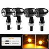 Mini Motorcycle LED Turn Signal Light Flashing Indicator Lamp Clignotant Moto For Honda Cafe Racer 12V 8mm Bullet Turn Signal