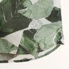 M.W FOR REEF Leaf Pattern Short Sleeve Button Down Shirt M Green Men's Used
