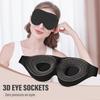 Sleep Mask for Side Sleeper, Complete Light Blocking 3D Sleeping Eye Mask, Soft Breathable Eye Cover for Women Men, Relaxing Zero Pressure Night Blin