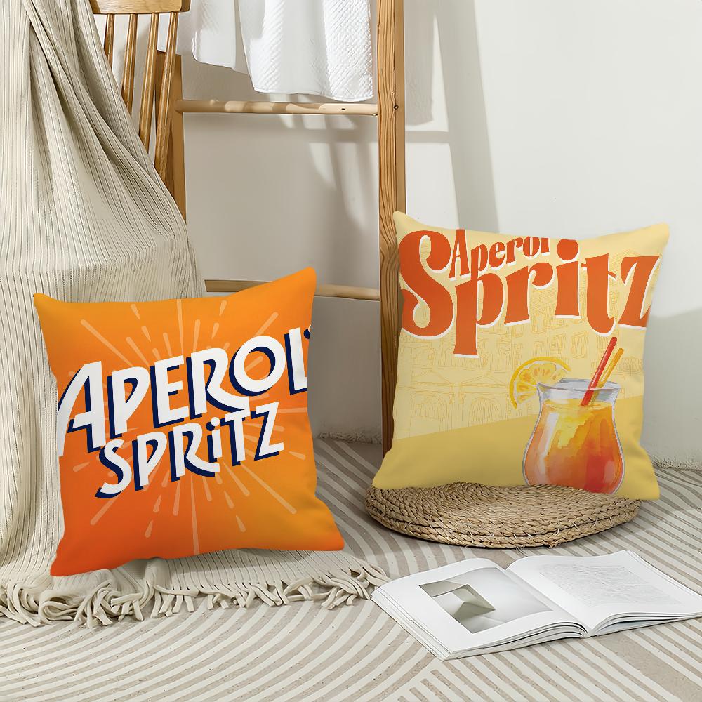 Fashion Cool A-AperolS Pillow Case Home Decoration Cushion Cover Suitable For Bedroom Car Office Sofa