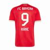 FC Bayern Munich Kane 9 Jersey Red Polyester Oversize Printed