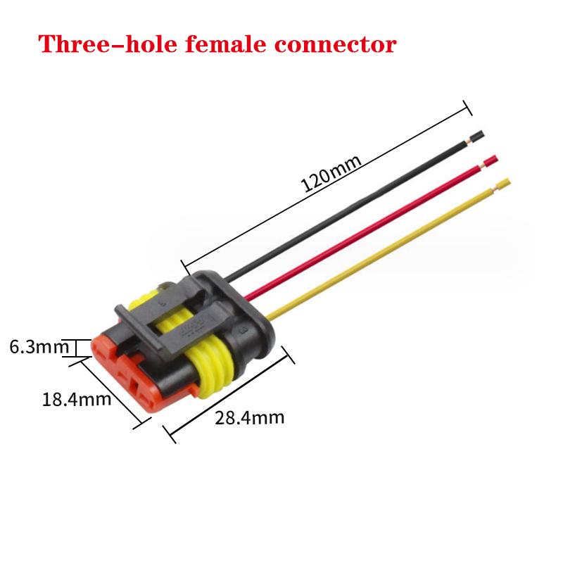 1/2/3/4/5/6 Pin Way Electrical Wire Connector, 18Awg Male Female Plug Socket, Quick Disconnect Wire Connectors For Car, Truck