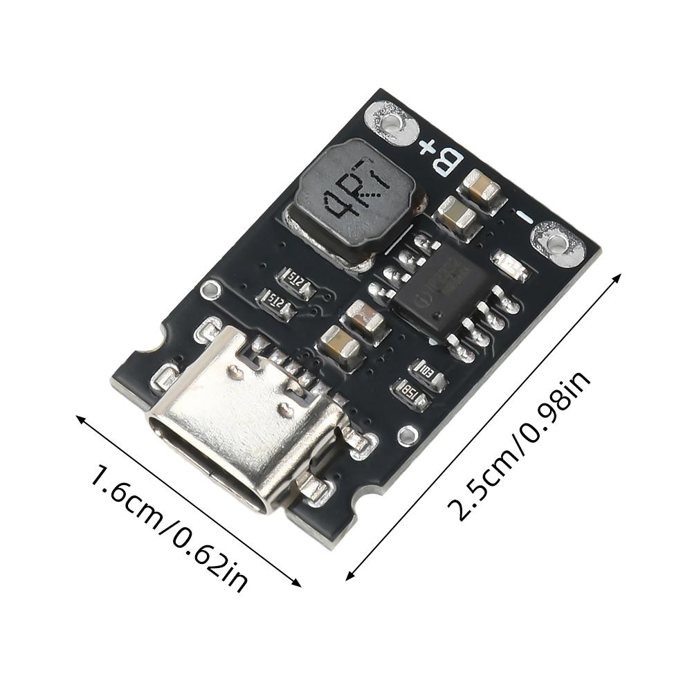 DC 4.5-5.5V 1S Lithium Iron Phosphate Battery Dedicated Charging Module High Current Charging Board Type C 3.2V/3.6V 2.4A