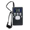 Portable AM FM Radio with Headphones Auto Scan Memory Function Small Size for Travel Camping Home Use