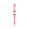 Q&Q SmileSolar (Q&Q Smile Solar) Solar-Powered Analog Watch with Matching Style, Waterproof Urethane Strap, RP26-007, Pink