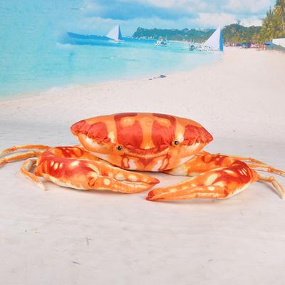 Wykwintny Uroczy Towarzysz Urocza Pluszowa Poduszka w Kształcie Zwierzęcia Morskiego Pluszowa Lalka Krab Zabawka Prezent na Urodziny