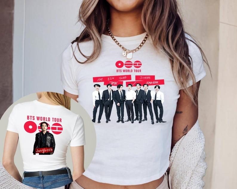 Arirang 2026 Baby Tee Y2K K pop Aesthetic Shirt Seoul Korea Kpop Style T shirt Unisex T-Shirt XXXL