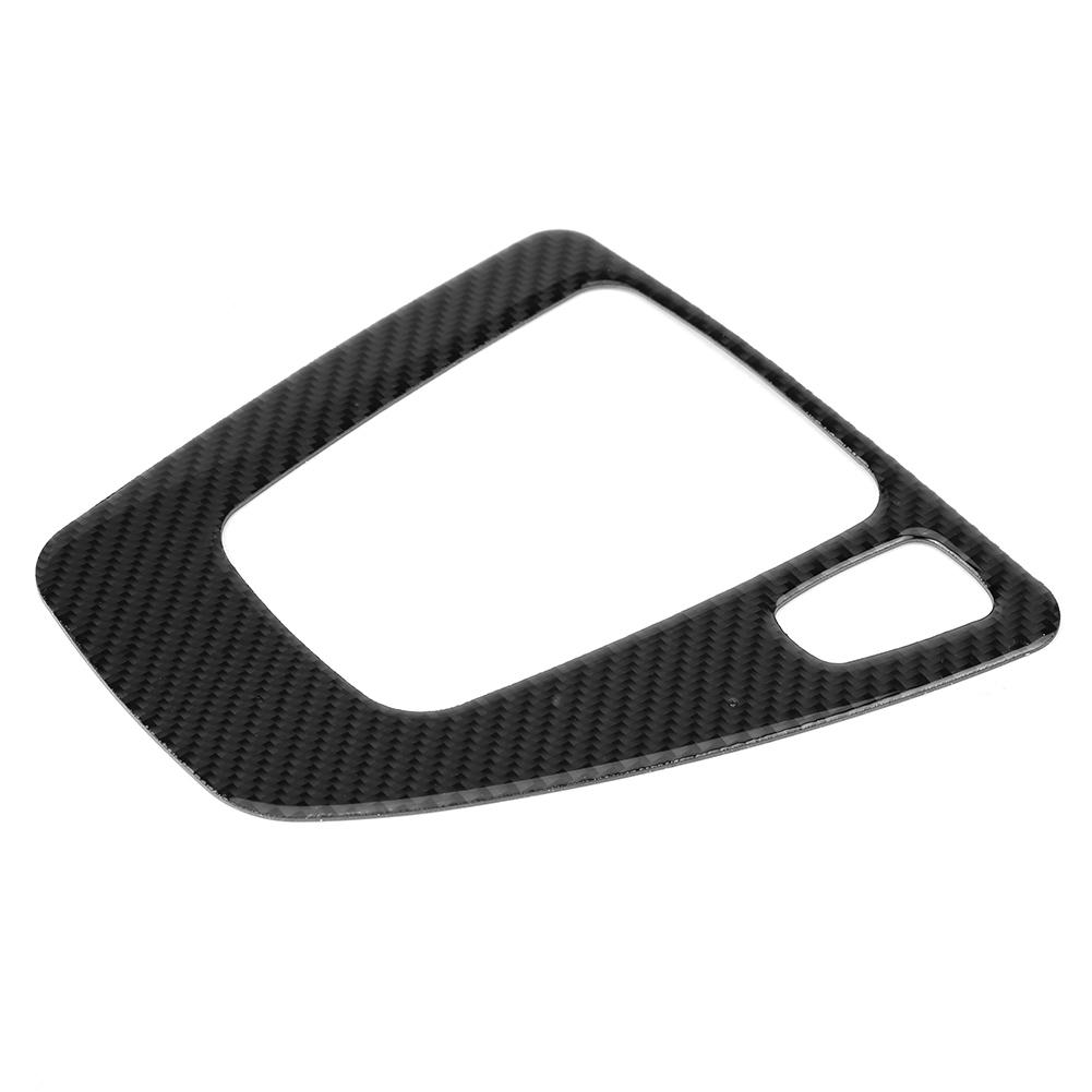Carbon Fiber Gear Shift Panel Decorative Trim for BMW E90 E92 E93 2005 2012 Right Hand Driver