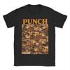 Men Women Printed Team Punch Punch the Monkey Baby Monkey Holding Plush Toy  Tee T Shirt Pure Cotton  Tshirts Clothes