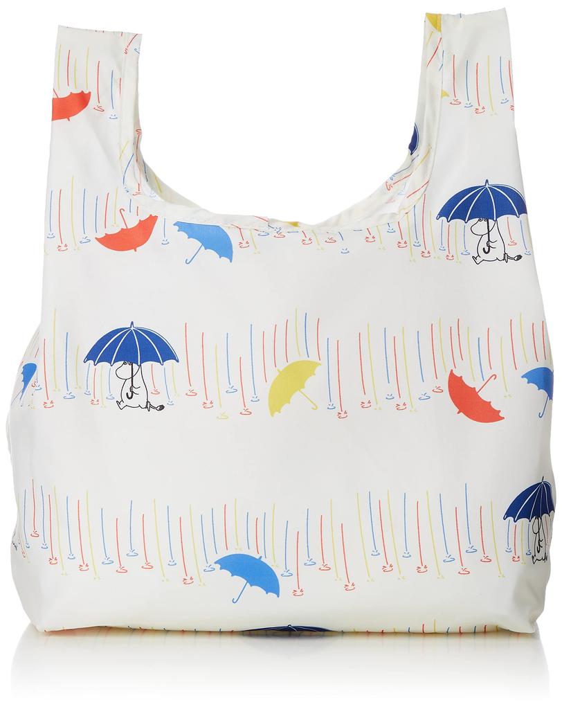 Marushin Mini Eco Moomin Rain and Cute Nordic 33cm H x 25cm W x 20cm D 8cm x Made with Recycled Product 1425016000 Bag, Umbrella, Design, Approx.