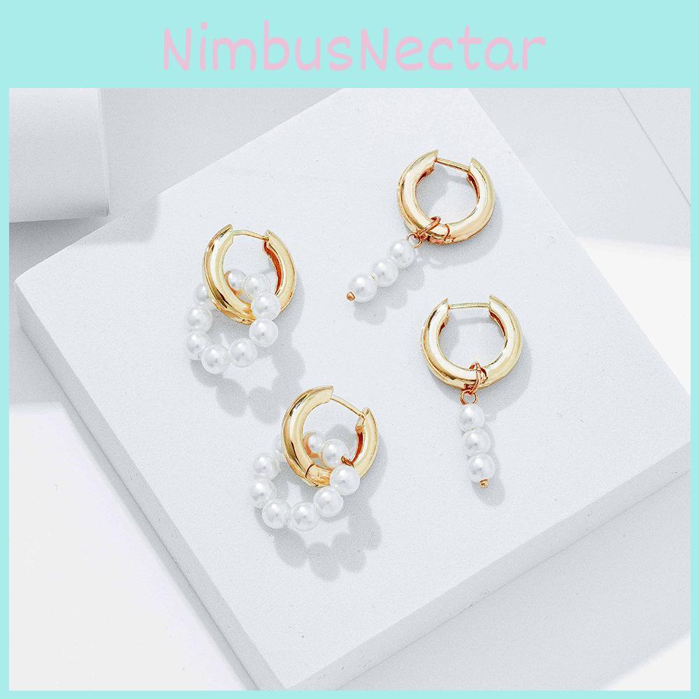 Elegant Pearl Earrings For Women Minimalist Style Perfect For Various Occasions