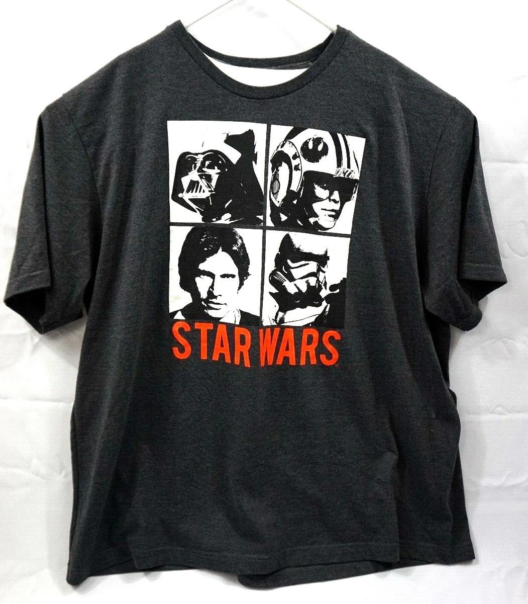 Star Wars Darth Vader Han Solo X Wing Pilot Storm Trooper T Shirt US Sz 3XL 140