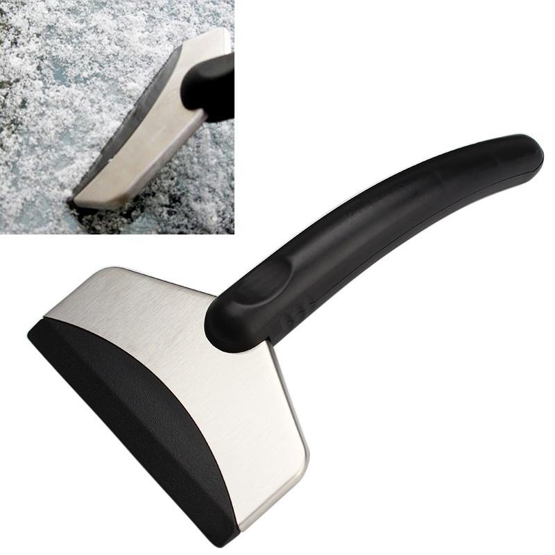 Mini Raschiaghiaccio Portatile, SENZA Foro all'Estremità del Manico, Pala Ghiaccio/Neve, Pulisce Veloce & Pulito, Un Recom
