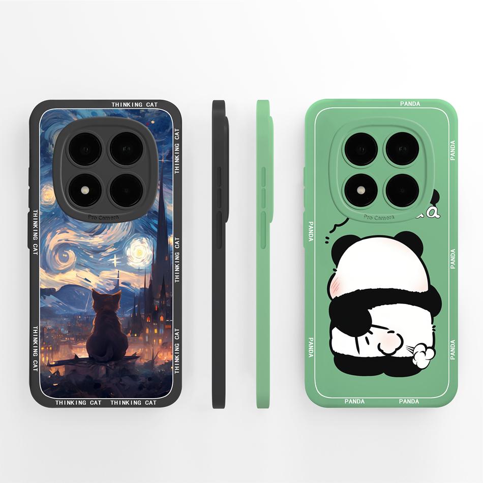 Für Redmi Note 15 Pro Plus Handyhülle Hübsche Blumen Weiches Flüssigsilikon Vollständige Abdeckung Hülle Für Redmi Note15 Stoßfest Funda