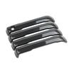 4x Carbon Fiber Look Exterior Side Door Handle Cover Trim For Toyota Tundra 2022