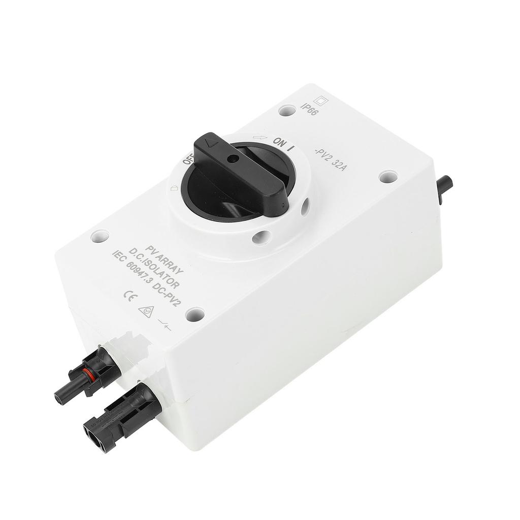 1000V Solarmodul-Trennschalter IP66 Wasserdicht DC-Trennschalter für Außenbereich Wohnmobil Boot