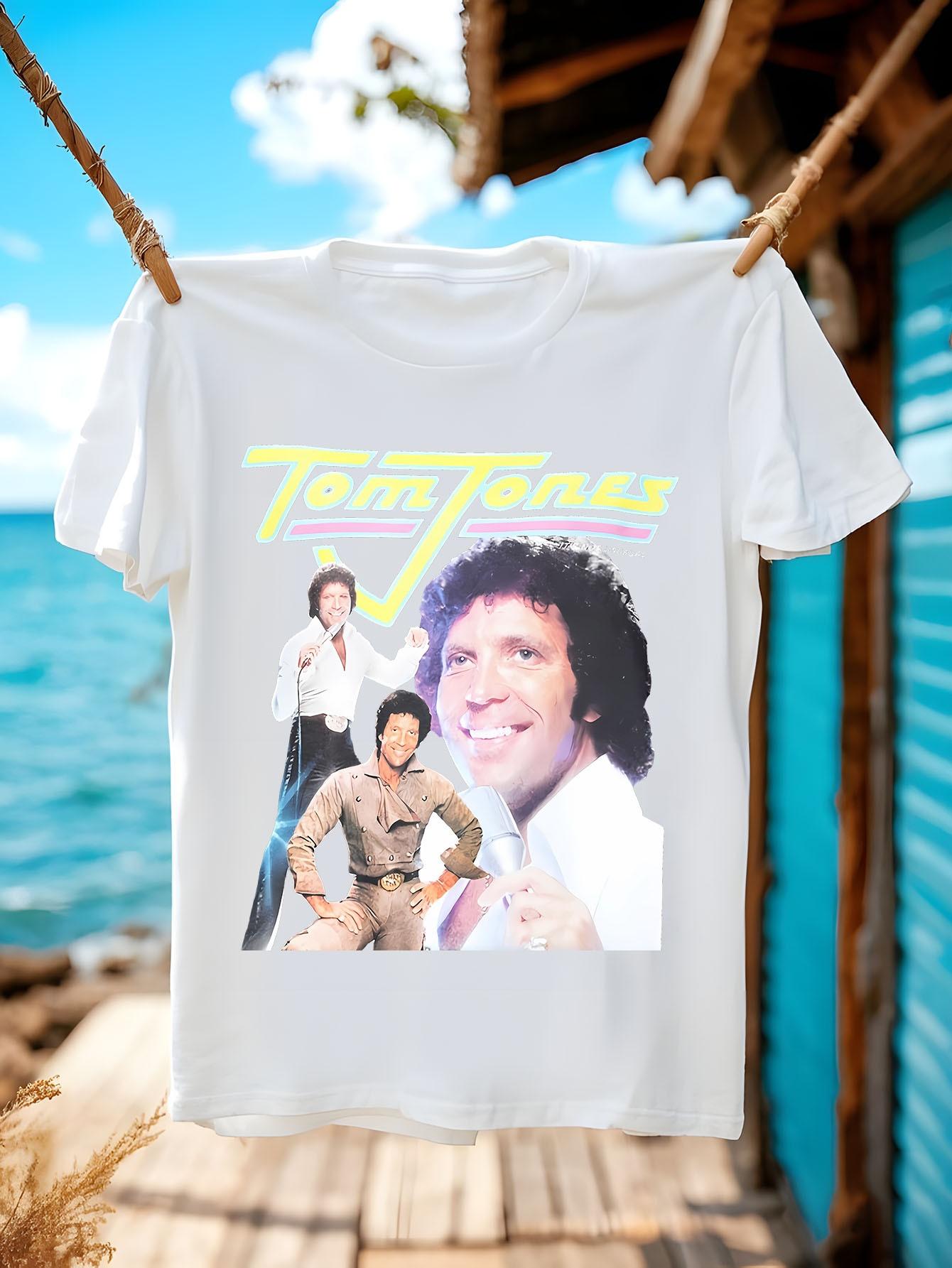 Vintage Tshirt Vintage Tom Jones Singer Graphic Tshirt XXXXL