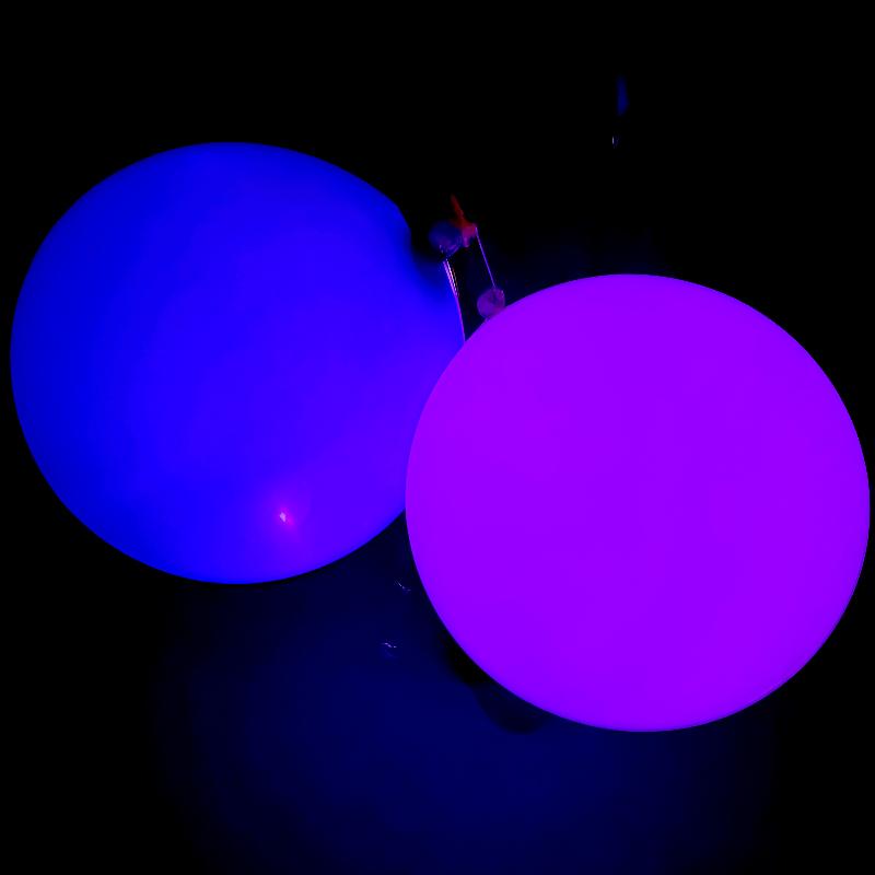 36  Luminous Explosion-Proof Balloon: Outdoor LED Toy for Night Markets & Events