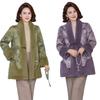 Medium mother winter mink velvet noble coat middle-aged and elderly women thickened fur integrated coat