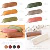 Nafka Mostro Leather Pencil Case, Simple Design, Large Capacity, Solid Color, Made in Japan [NFK-72204] (Camel)