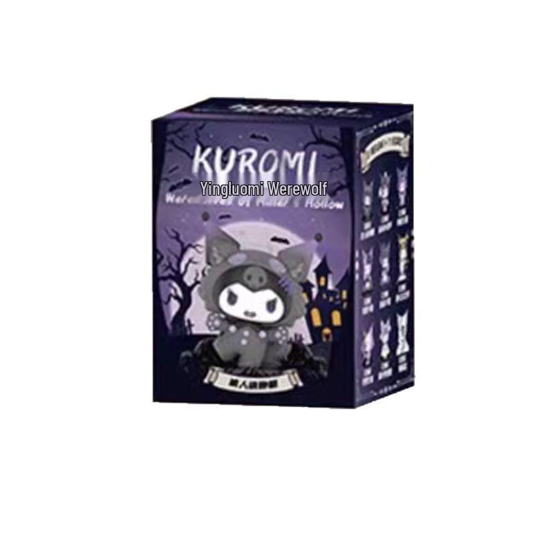 Sanrio Werewolf Series Kuromi Figurine Desktop Ornament Birthday Gift