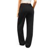 Women's Wide Leg Track Pants Fleece Lined Loose Straight Casual Pants  Sports Jogger Pants With Pockets