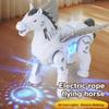 Cão Robótico Interativo Inteligente Caminhada Simulada Luz Som Música Cão Mecânico Inteligente Brinquedos Infantis Para Meninos