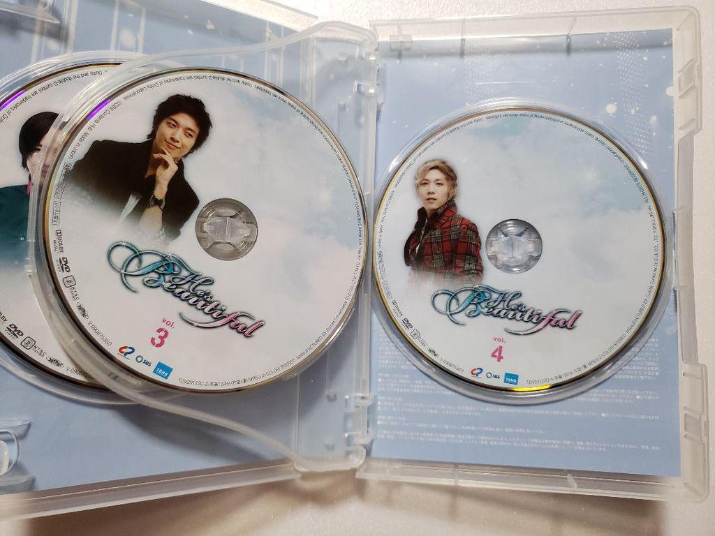[USED] Korean Drama "You're Beautiful" DVD-BOX1+2 (8 Discs In Total) - All Episodes Included