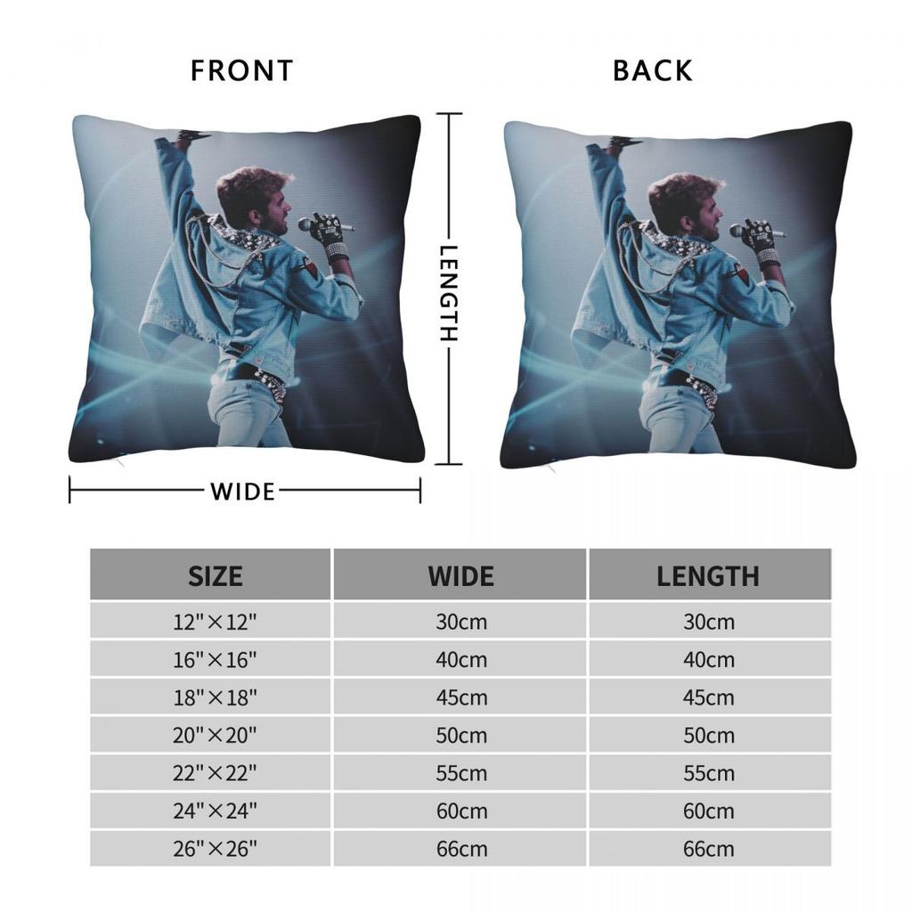 Pillow Case George Michael British Singer Square Pillow Cover Vintage Cushion Cover Pillowcases For Sofa Bedroom Home Decor