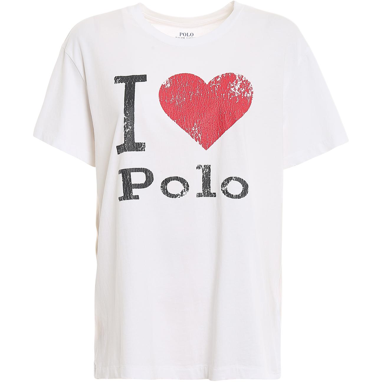 

Polo Ralph Lauren Весна-Лето 25 Круглый вырез Логотип-буквы Узор в виде сердца Хлопок Короткий рукав Опущенные плечи Футболка Классическая версия Женские топы 211752366-001 M