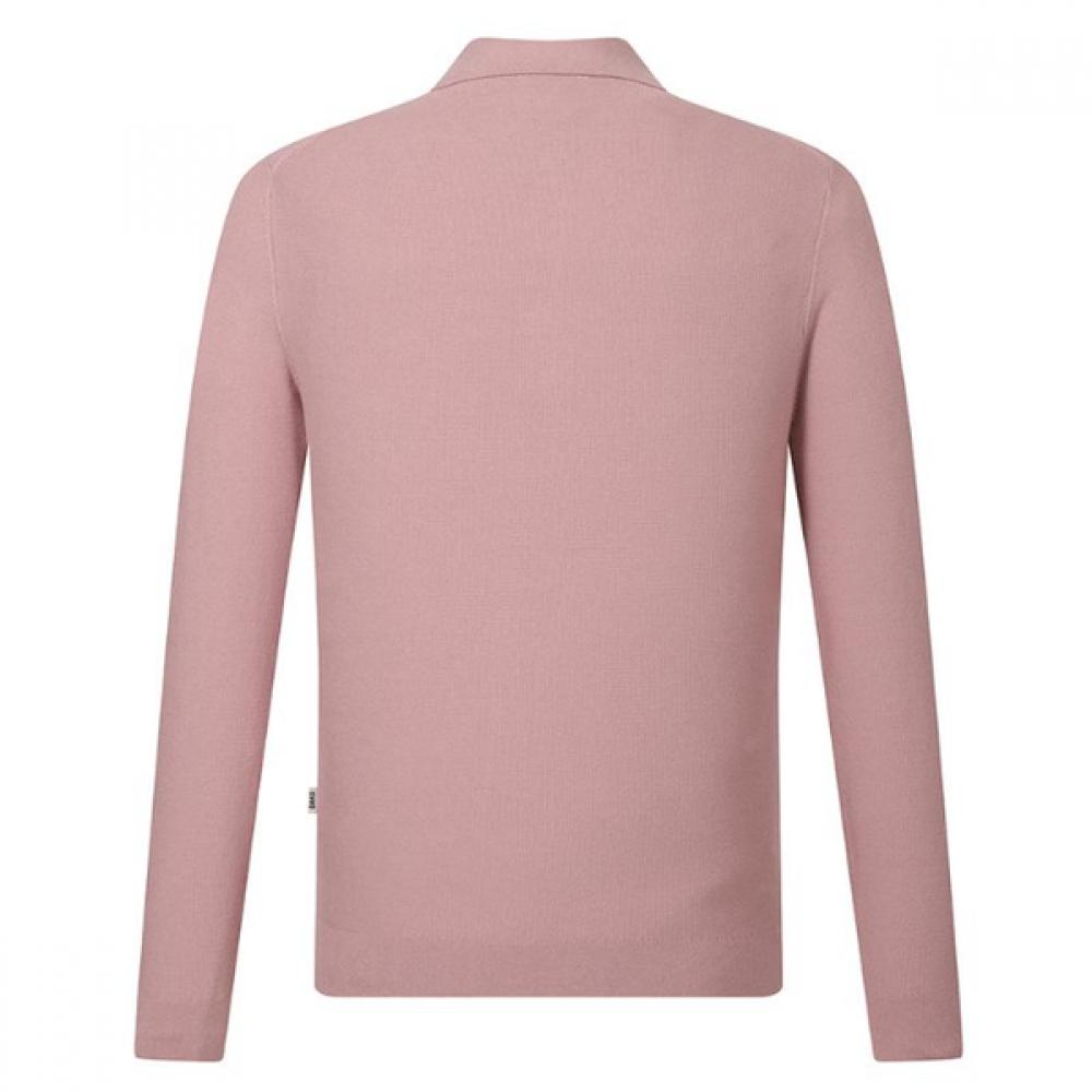 Daks Viscose Blend Waffle Knit Polo Dmp1swtl101p1