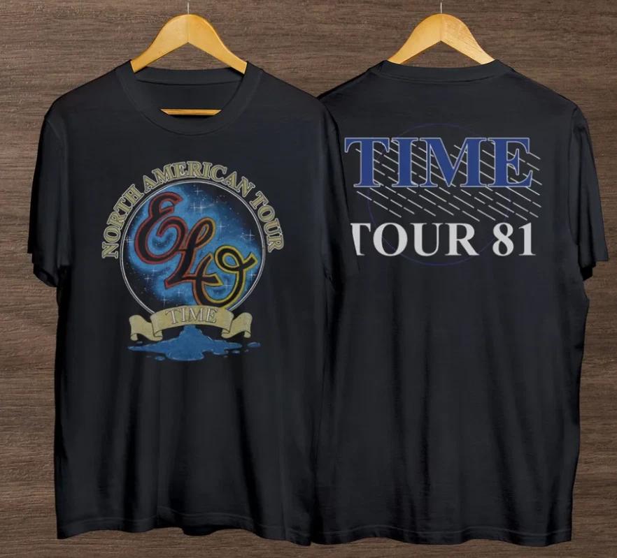 1981 Electric Light Orchestra Time Tour 81 American Tour Vintage Class shirt 3XL