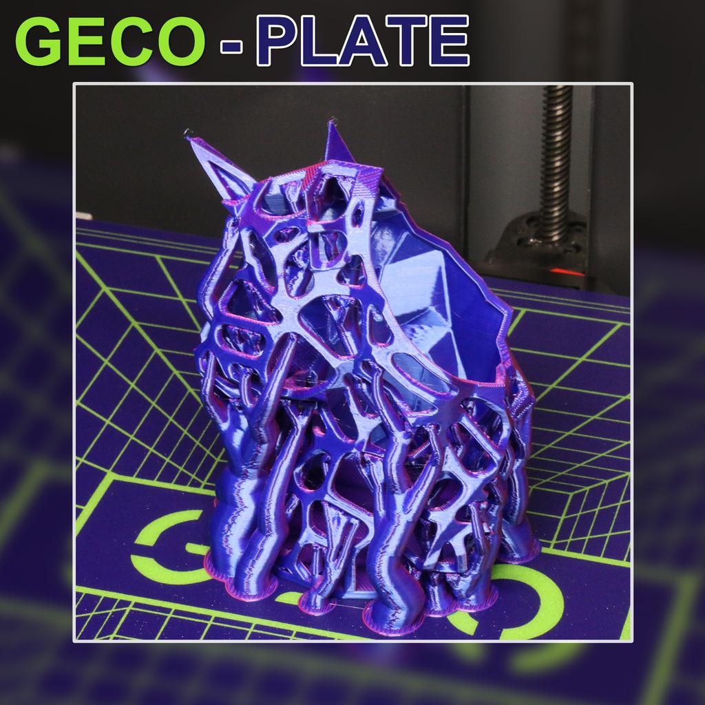 For Creality K1 Max Upgrade Geco Plate 310x315mm Double Sided Printing K1 Max Build Plate Pla No Heat Strong Adhesion Cold Bed
