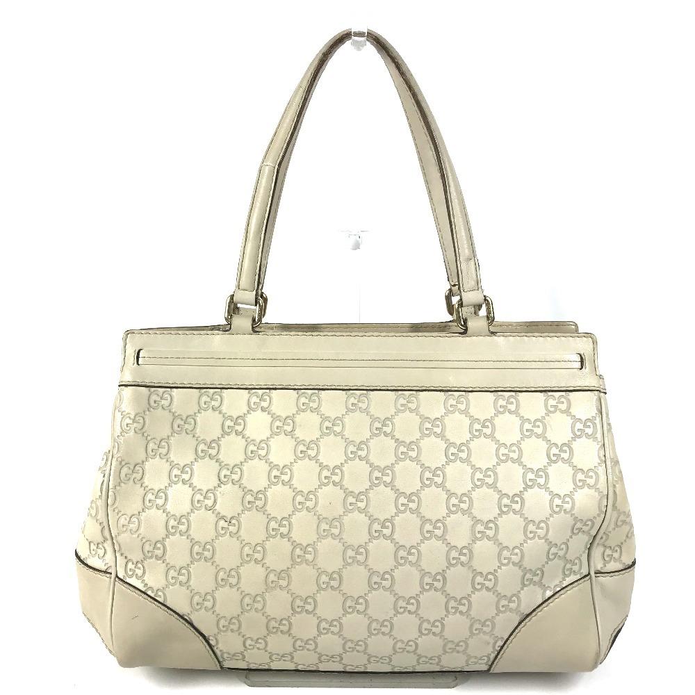 Gucci 257063 GG Logo Guccissima Tote Bag Shoulder Bag Hand Bag Sima Leather