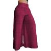 Women Casual Pants Wide Elastic High Waist Oversized Wide Leg Long Trousers Solid Color Lounge Workout Pants
