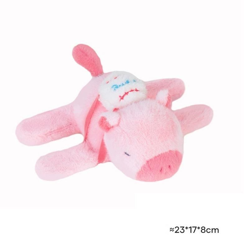 

Мультяшная оттяжка, вращающаяся хвостовая крышка, капибара, хлопающий круг, игрушки-браслет, пушистая мягкая плюшевая кукла, кольцо для руки