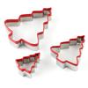 3Pcs/Set Cookie Cutter 430 Stainless Steel + PVC Sandwich Cutting Mold (BPA Free, No FDA)