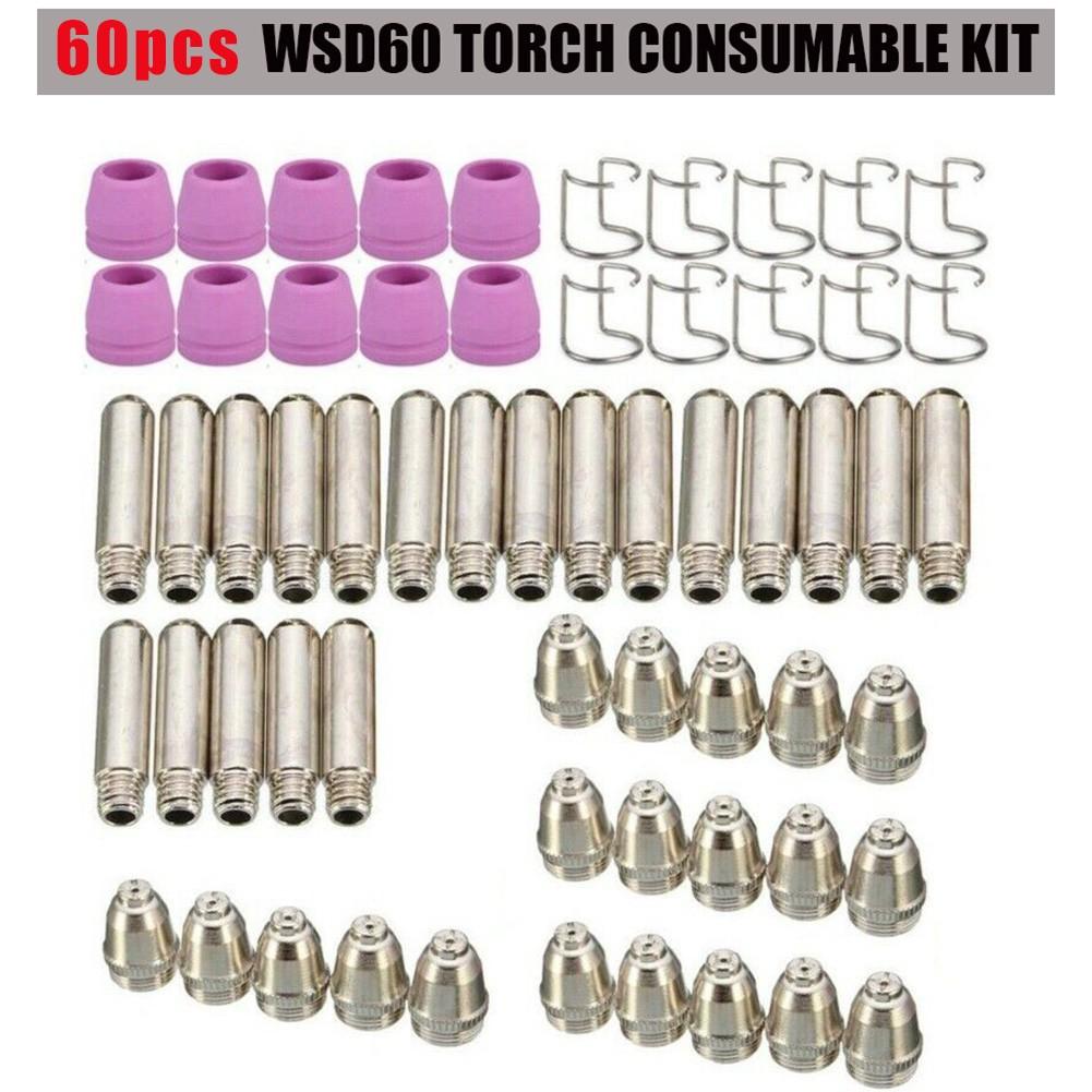 SG55 AG-60 WSD-60P CUT60 Plasmakutter skjærebrenner forbruksvarer 50/60A spiss