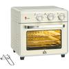 20L 90-230 Degrees C Mini Electric Oven - Cream