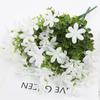 Simulated Flowers Orchid Plum Bouquet Wedding Handheld Flowers Home Decoration Small Fresh Simulated Green Plants Eucalyptus