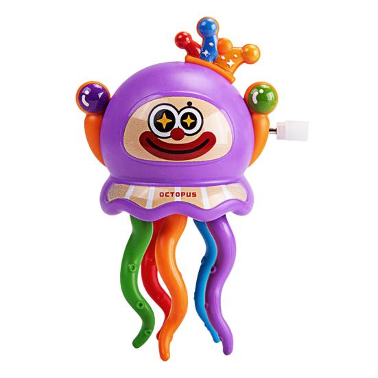 

Kids Wind-up Dancing Octopus Toy Educational Clockwork Spring Octopus Toy Toddlers Boys Girls Interactive Crawling Cartoon Octopus Toy фиолетовый
