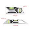 Portable Pocket Level Ruler Aluminum Alloy Measuring Level RulerVersatile & Durable Measuring Tool for Everyday Use