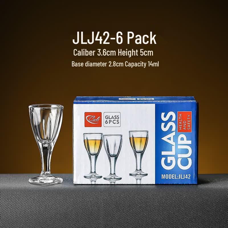 Thickened Stemmed Shot Glass