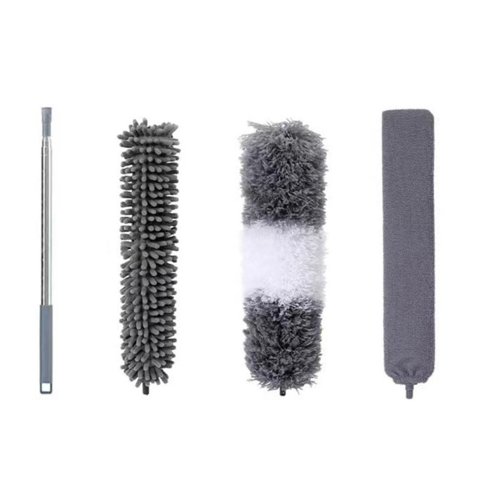 Dust Cleaning Ceiling Cleaning Cobweb Removal Telescopic Duster Microfiber Duster Kit Household