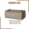 Tissue Box Cover Elegant Convenient Rectangular Napkin Dispenser Tissue Paper Holder for Table Bedroom Countertop Restaurant Car