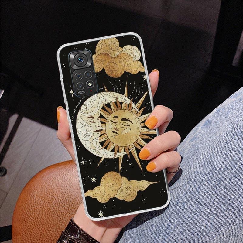 Funny Sun Moon Face Phnoe Case for Phnoe Case for Xiaomi Redmi Note 15 14 14S 13 Pro Plus 12 12S 11S 11E 10S 10 11T 5G Unique Co