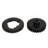 RC 35T Spur Gear Steel Wear Resistant Fine Workmanship M1.5 RC Spur Gear Pinion Set for TRAXXAS 15