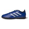 adidas VIII TF J Synthetic Leather Comfortable Lightweight Non-Slip Durable Low-Top Soccer Shoes Kids Soccer Shoes Blue GW6161