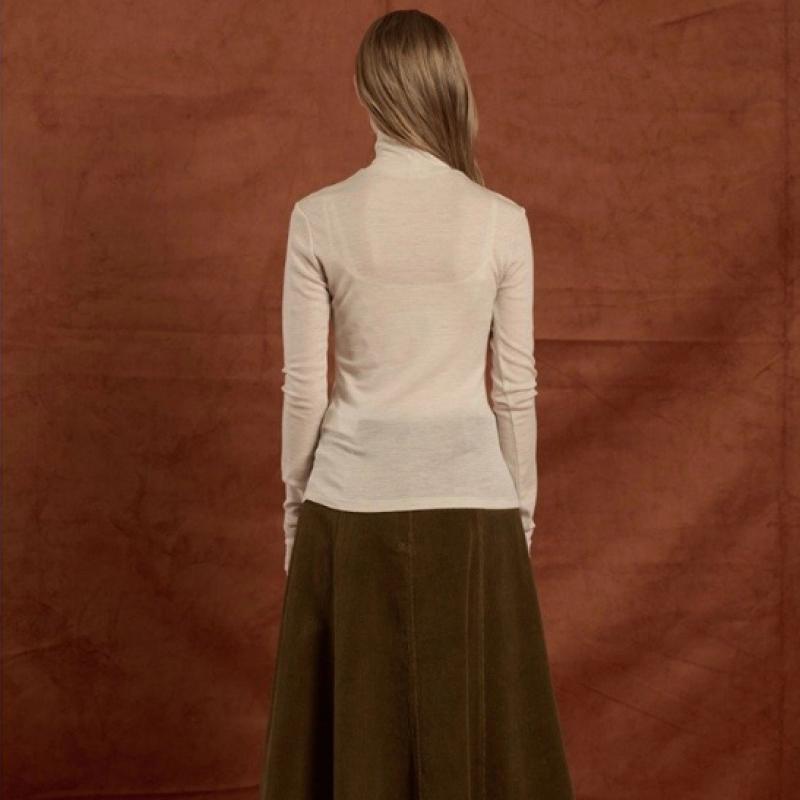 Bcbg Turtleneck Wool Sleeve Jersey B5w9x440