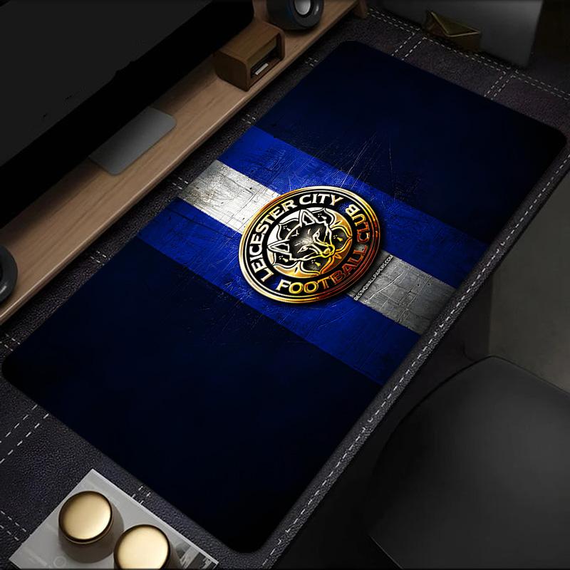 Leicester Football Club Crest Mouse Pad, Rubber Base, Mouse Pad for Gamers and Office Use, Gaming Desk , Easy To Clean Mat Christmas fan gifts